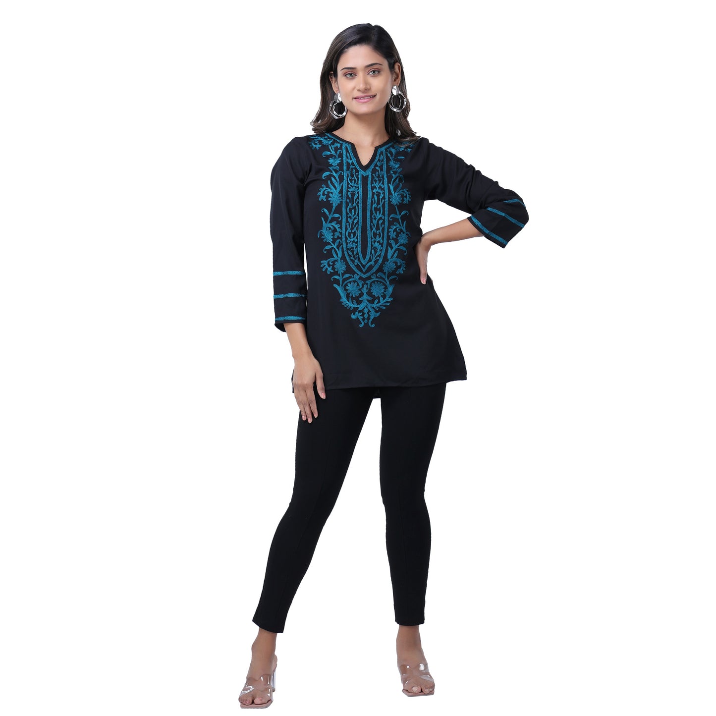 Traditionalism Is A Vibe Embroidered Tunic