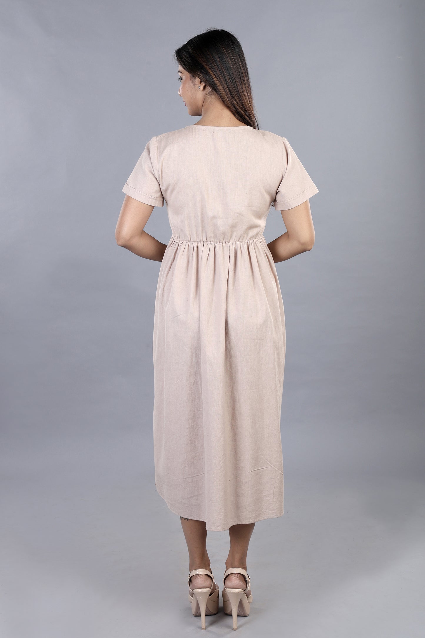 Shape Doesn't Matter Embroidered Dress