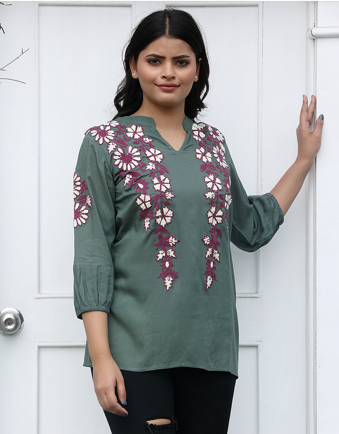 Go Green with Olive Tunic