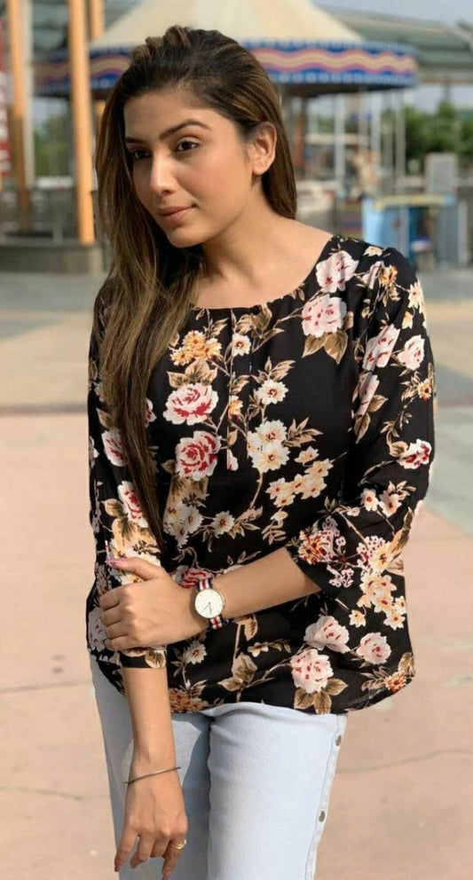 DAY DREAMER SUNFLOWER TOP