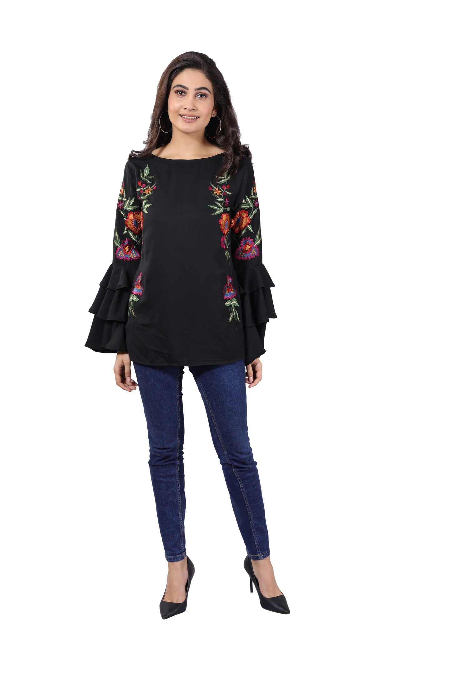 Yell Louder With Bell Sleeves Tunic
