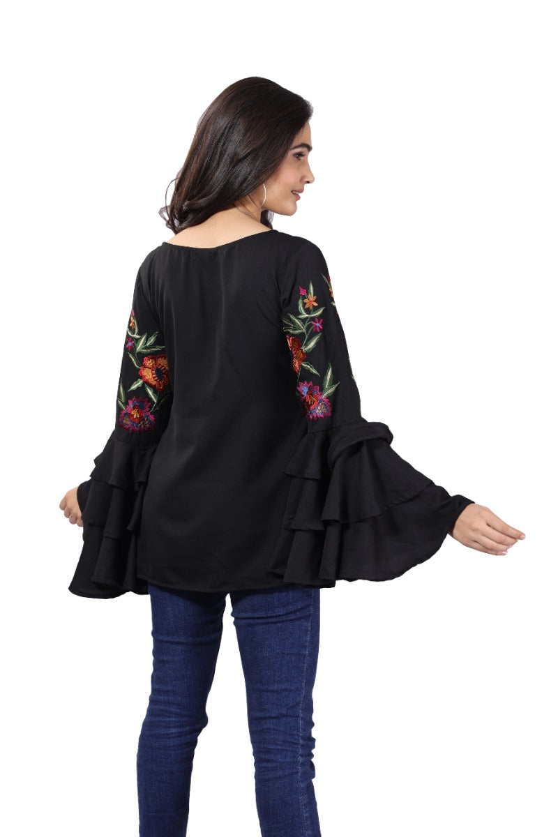 Yell Louder With Bell Sleeves Tunic