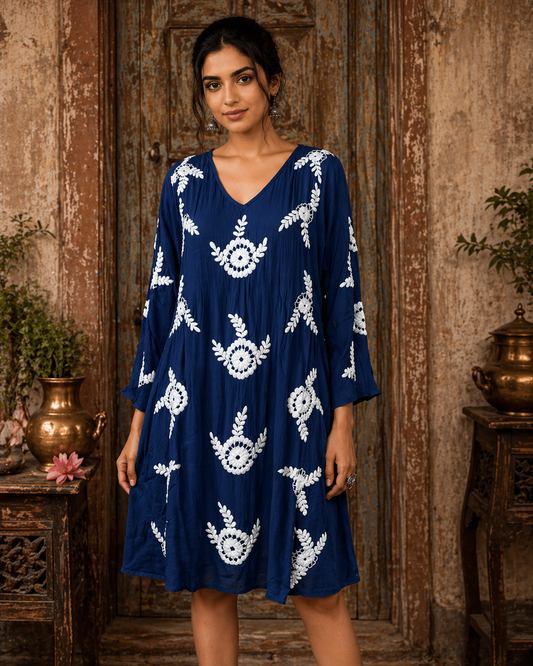 Sapphire Breeze Dress