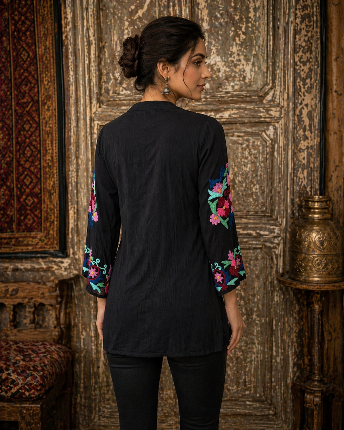Midnight Garden Top
