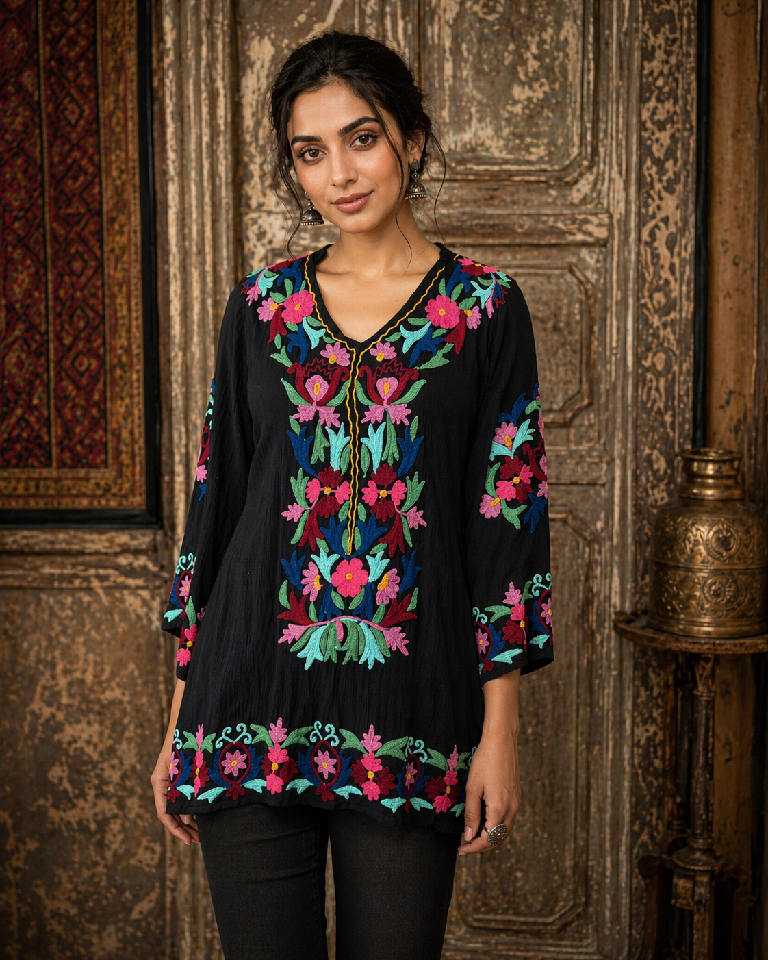 Midnight Garden Top