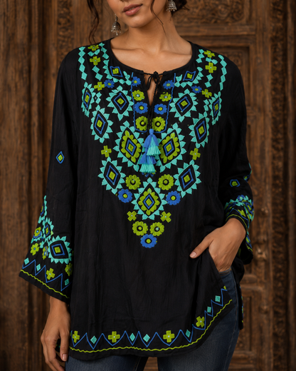Forest Jewel Top