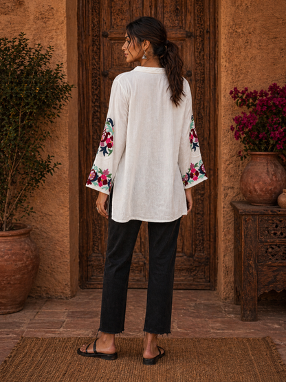 Floral Grace Top