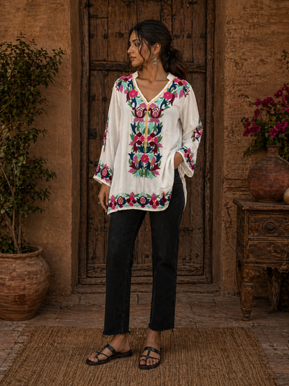 Floral Grace Top