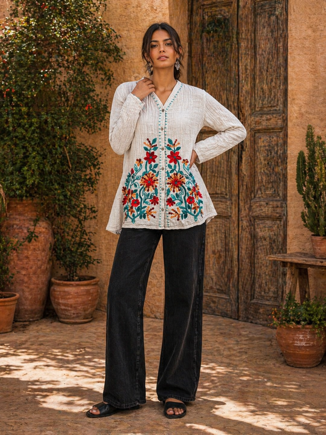 Ivory Garden Shirt