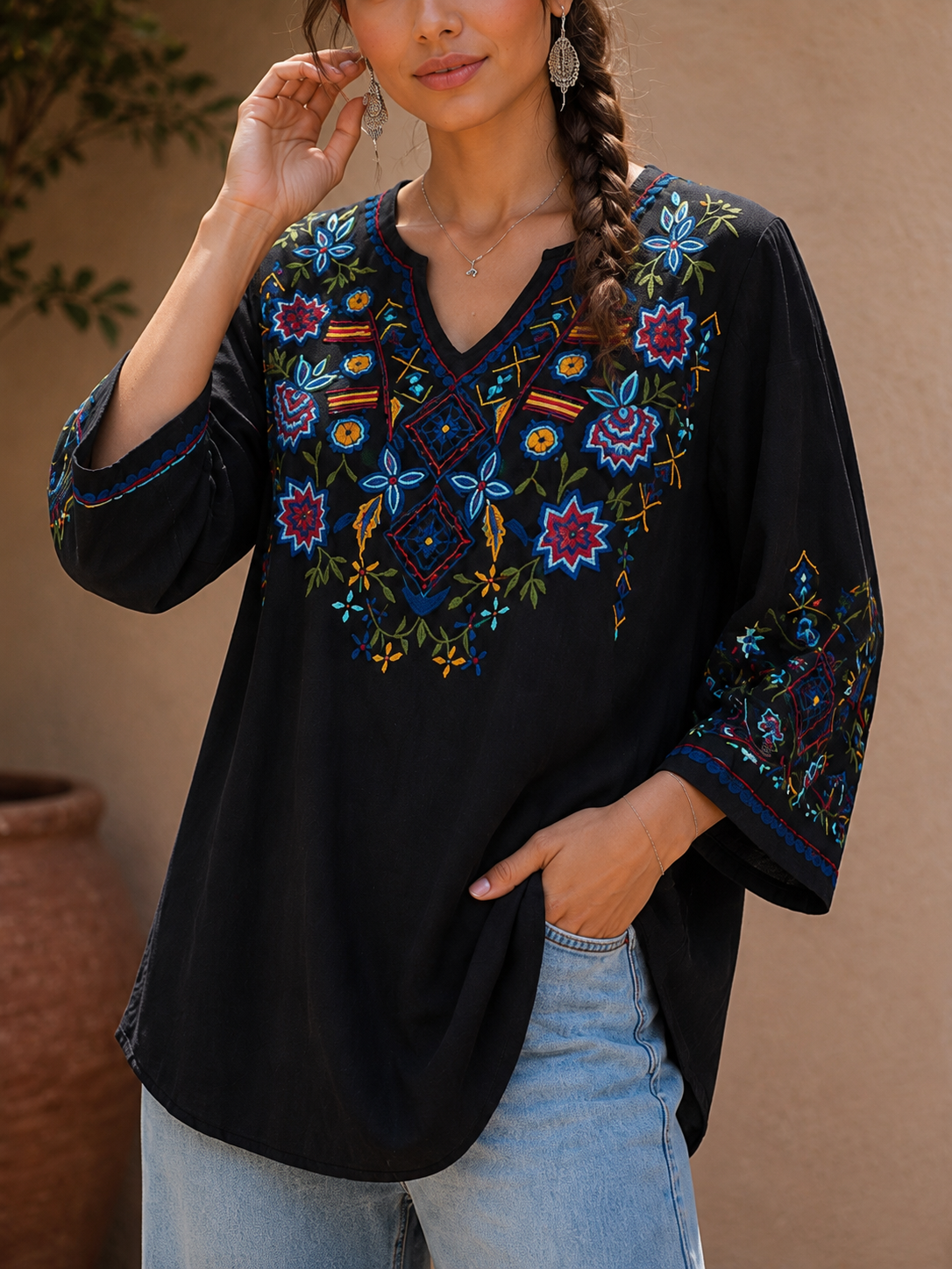 Starlit Garden Top