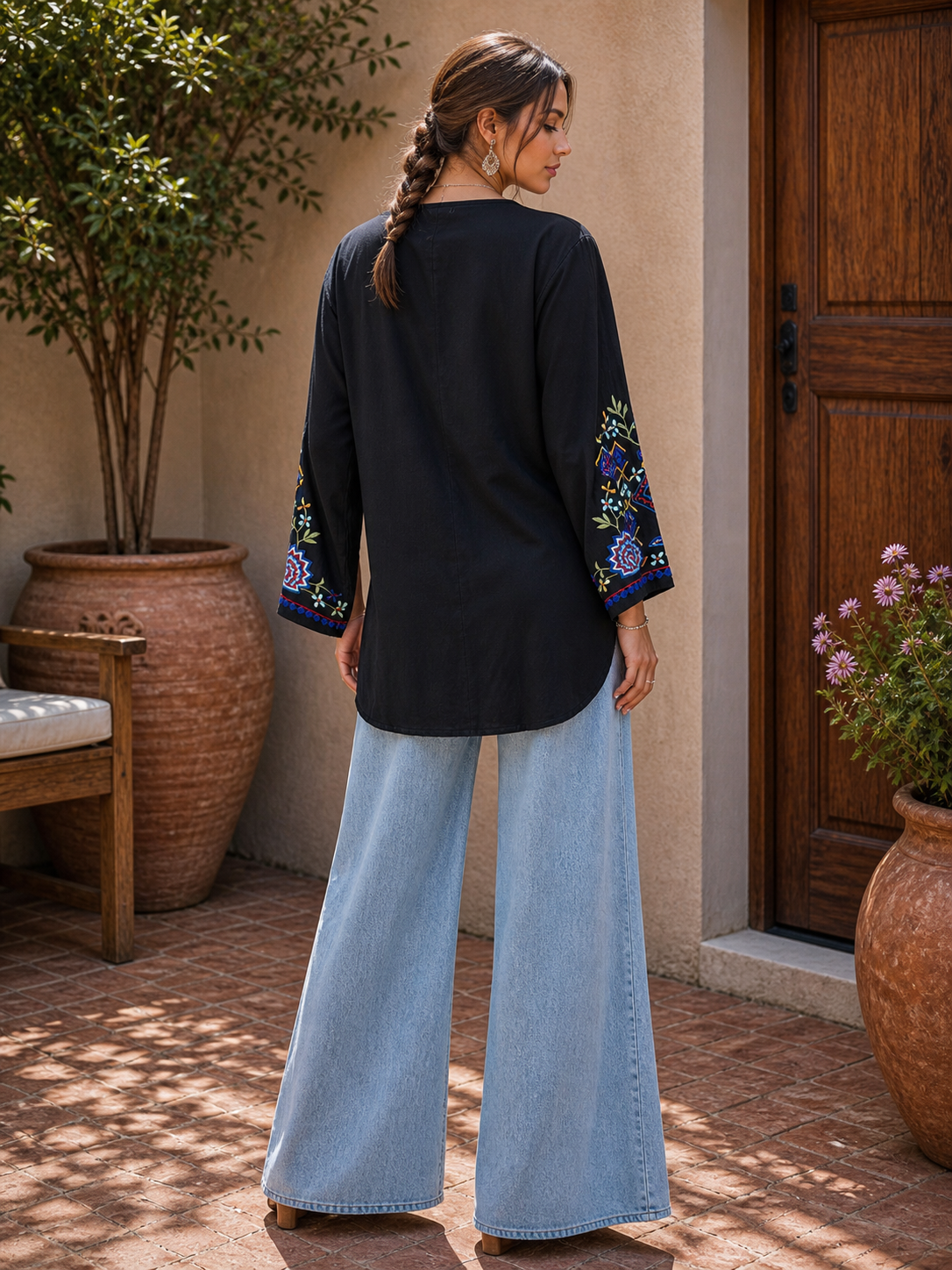 Starlit Garden Top