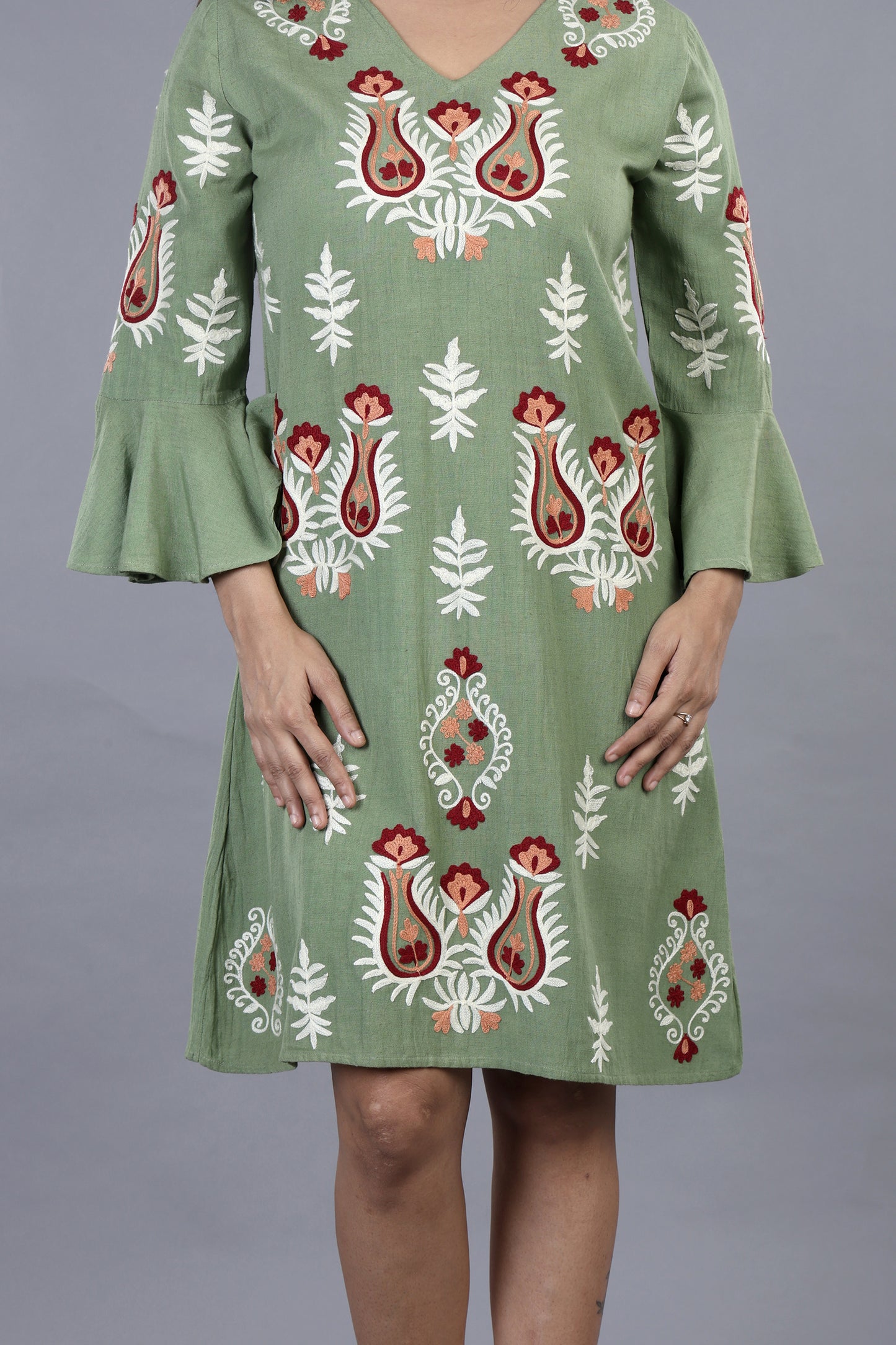 Not Reel But Real Fully Embroidered Dress