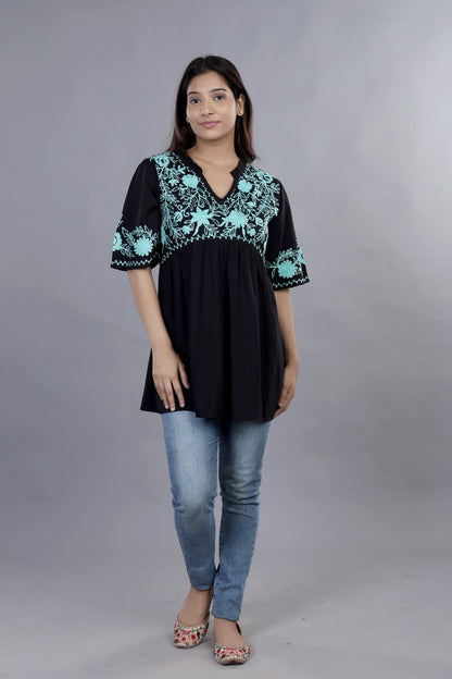 Easy Breezy Embroidered Tunic