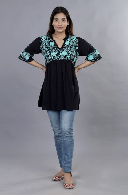 Easy Breezy Embroidered Tunic