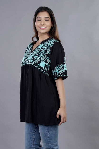 Easy Breezy Embroidered Tunic