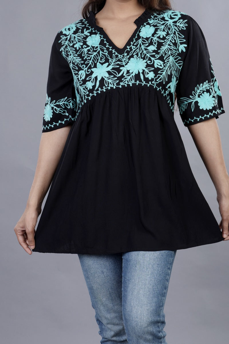 Easy Breezy Embroidered Tunic