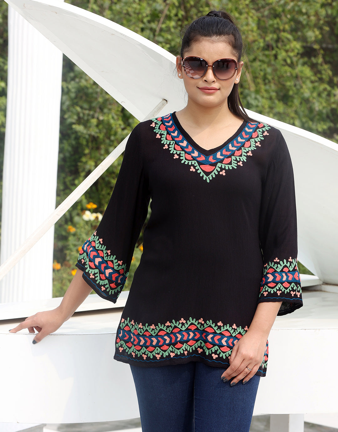 Enchanting Ethnic Motif Tunic