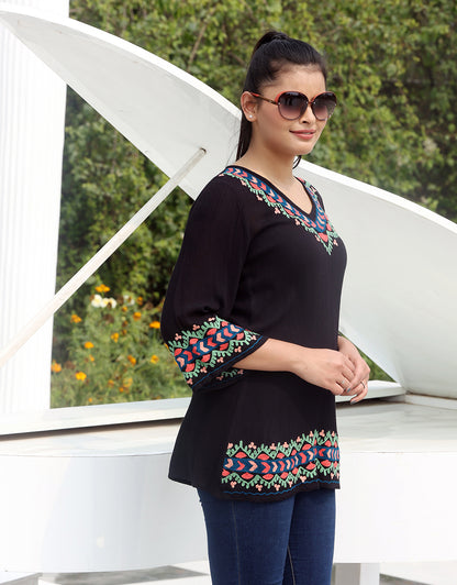 Enchanting Ethnic Motif Tunic