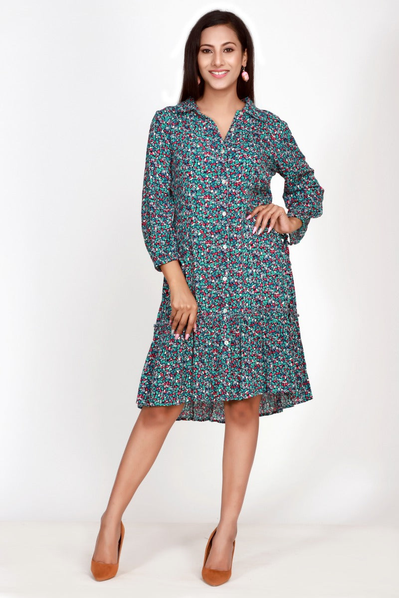 LITTLE ROMANCE SHIRT DRESS