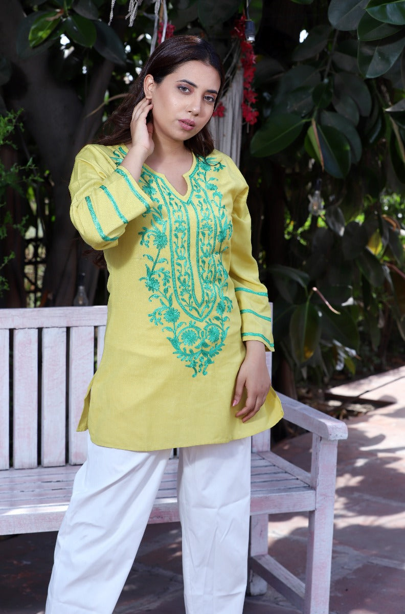 SUNSHINE BLOOM TUNIC