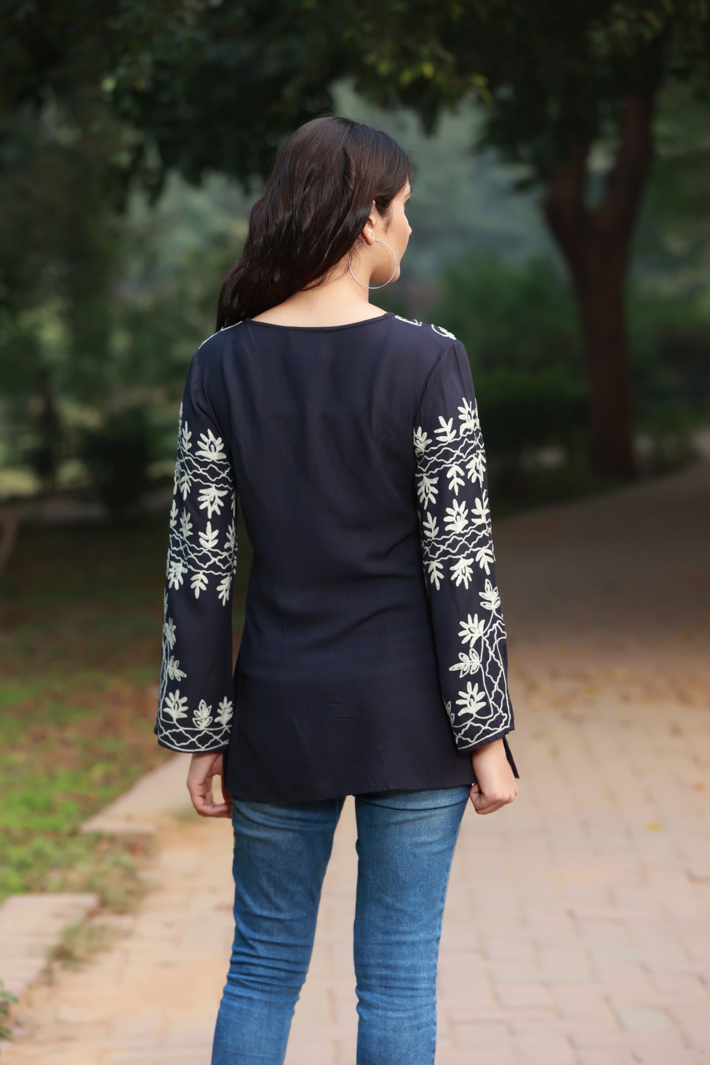 Go Crazy With Navy Tunic