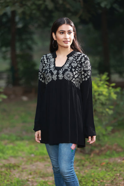 Rock In Black Tunic