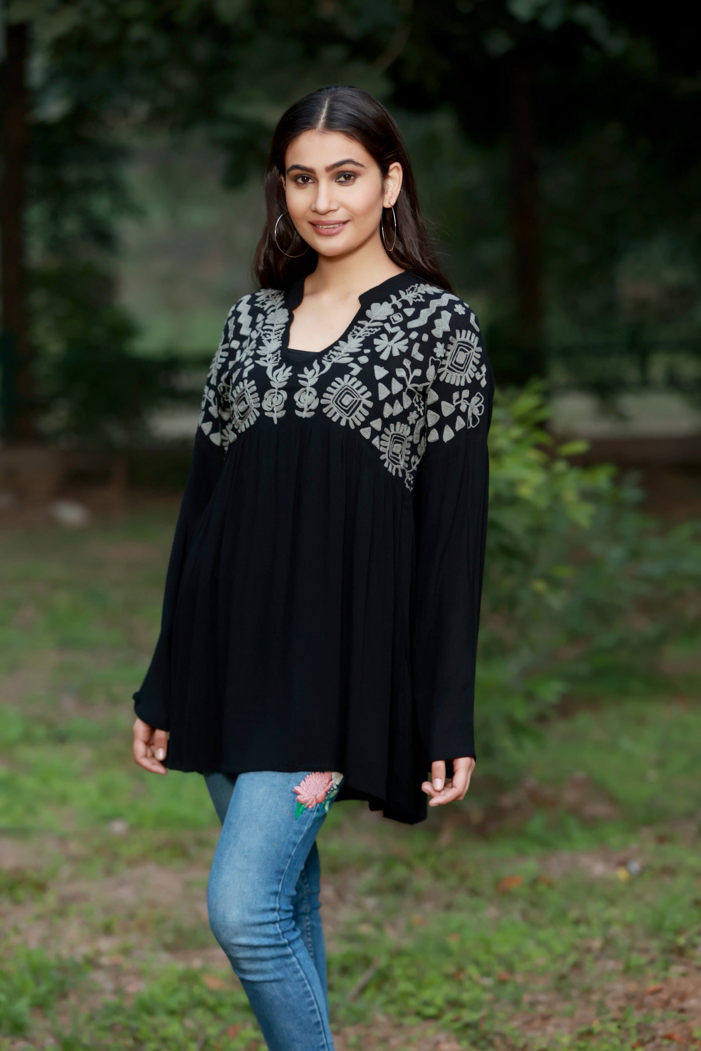 Rock In Black Tunic