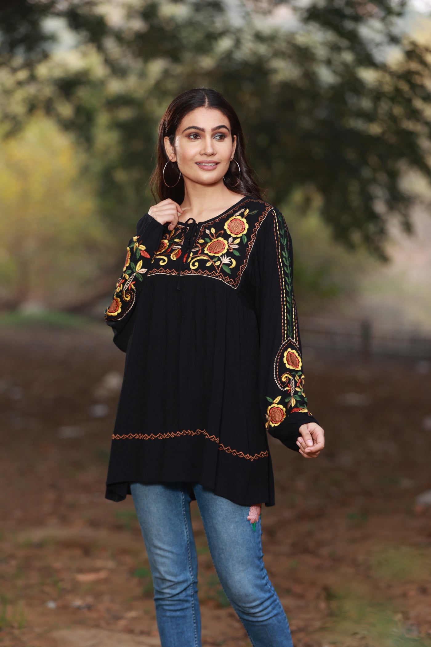 Have Faith In Black Tunic