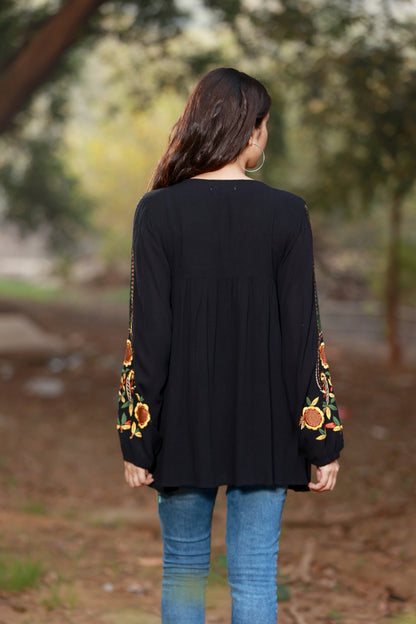 Have Faith In Black Tunic