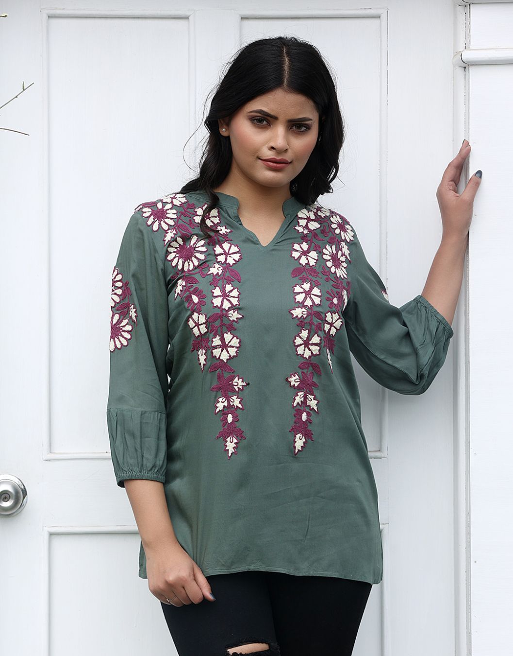 Go Green with Olive Tunic