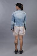 Small Detailings Count Embroidered Shorts 