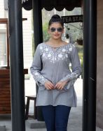 Alluring Embroidered Detailed Tunic