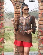 Wear the Crown With Brown Tunic