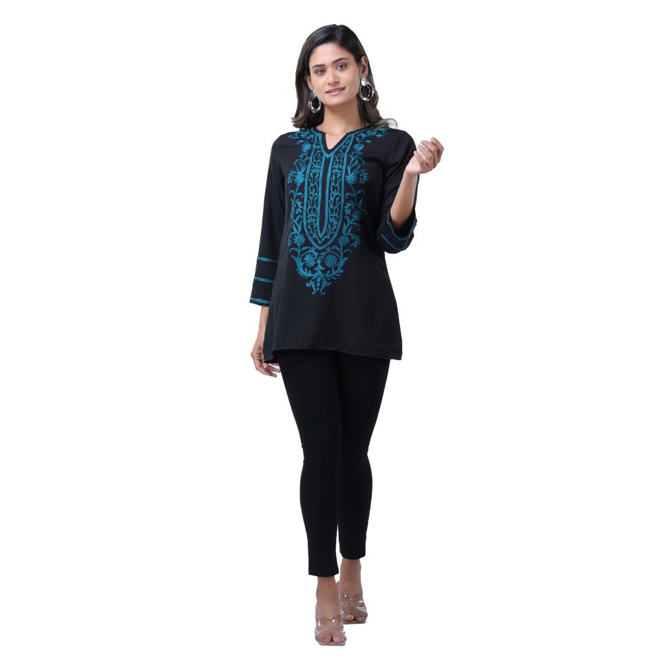 Traditionalism Is A Vibe Embroidered Tunic 