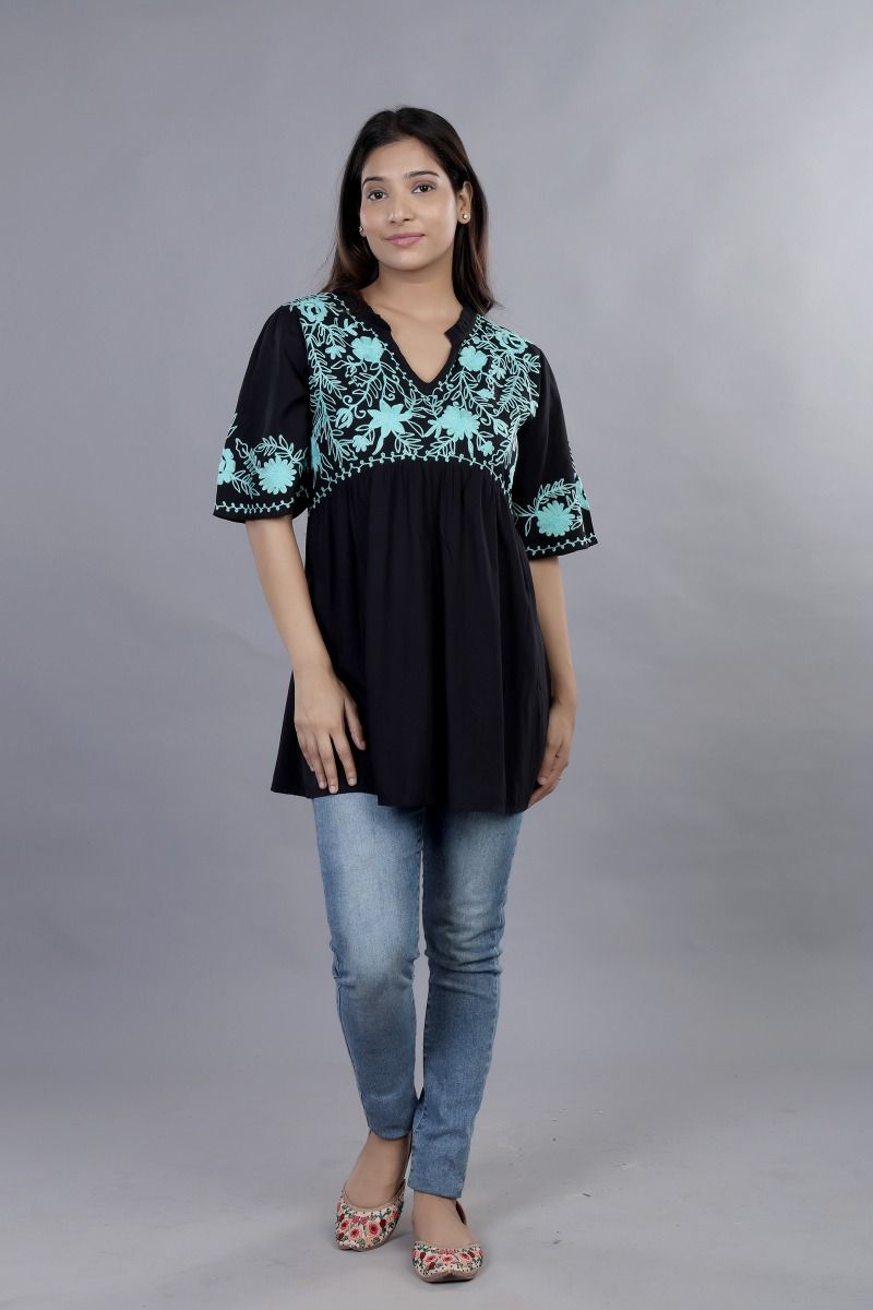 Easy Breezy Embroidered Tunic 