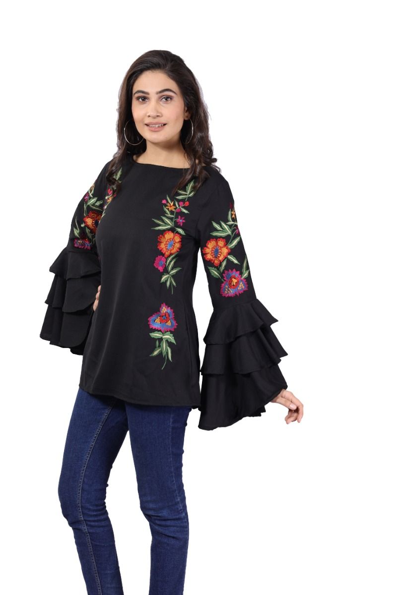 Yell Louder With Bell Sleeves Tunic