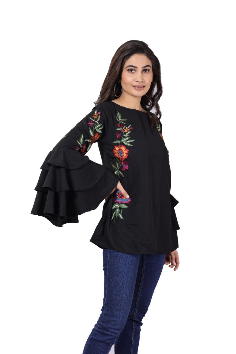 Yell Louder With Bell Sleeves Tunic